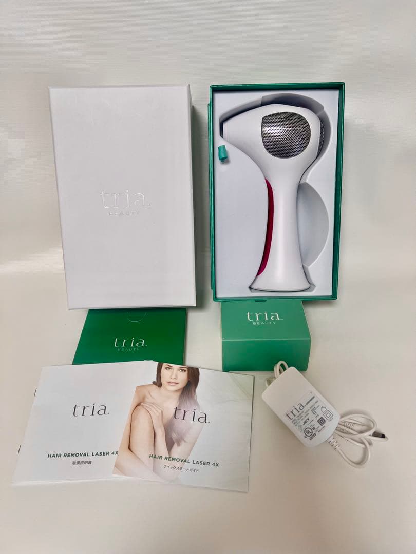 最新モデル★トリア 4X レーザー脱毛・高性能バージョン！全身脱毛