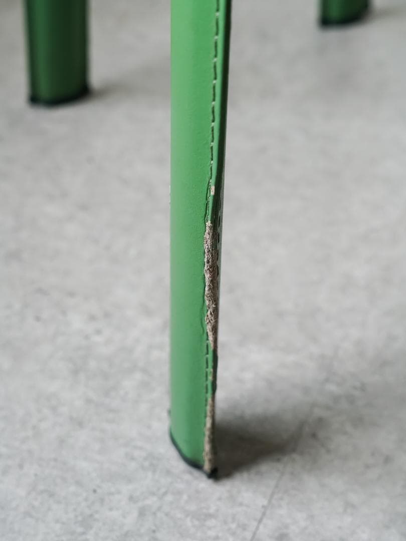 80-90's vintage ハイバック チェア グリーン ポストモダン