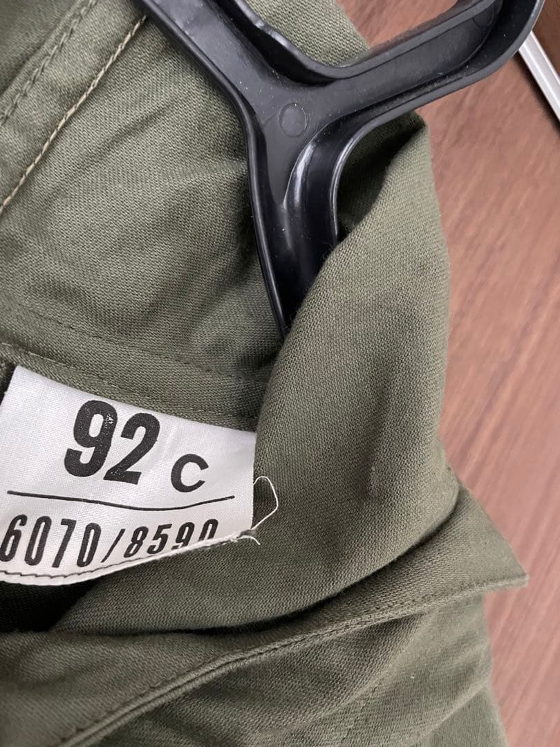 美品★70s フランス軍 M64 フィールドパーカー 92Cミリタリージャケット