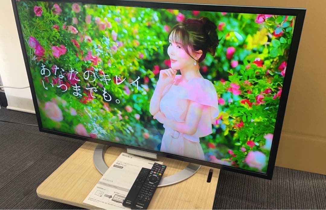 ★中古美品ソニー 42型液晶テレビ ブラビアKDL-42W802A リモコン2個