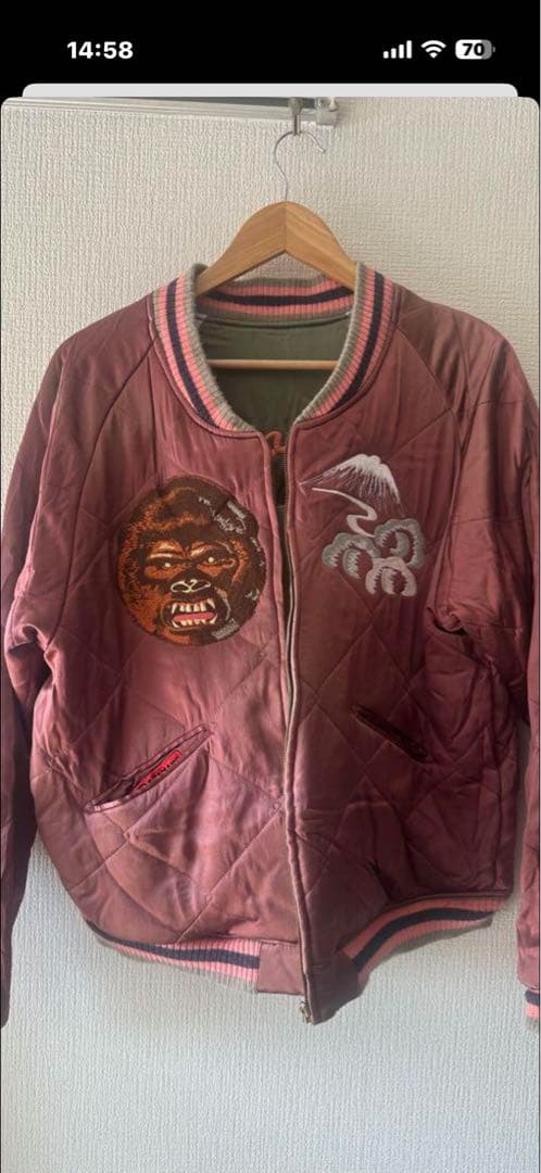 ヴィンテージevisuビンテージ品★エヴィスYAMANEスカジャン