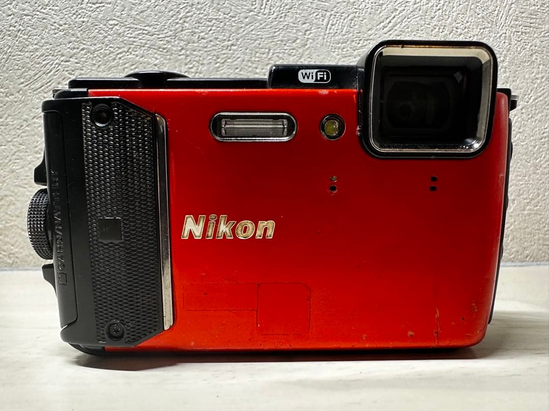 美品 Nikon COOLPIX AW130 オレンジ コンパクトデジタルカメラ