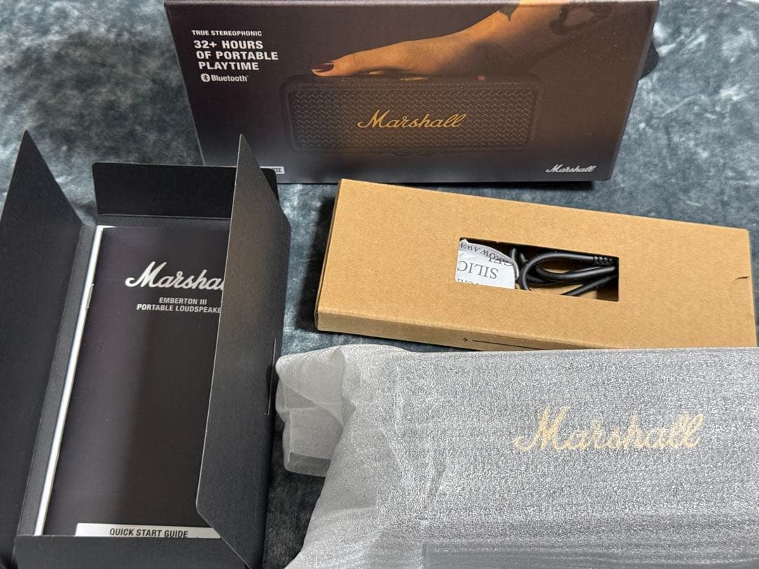 マーシャル Emberton III ポータブル 新品購入から3回程度使用