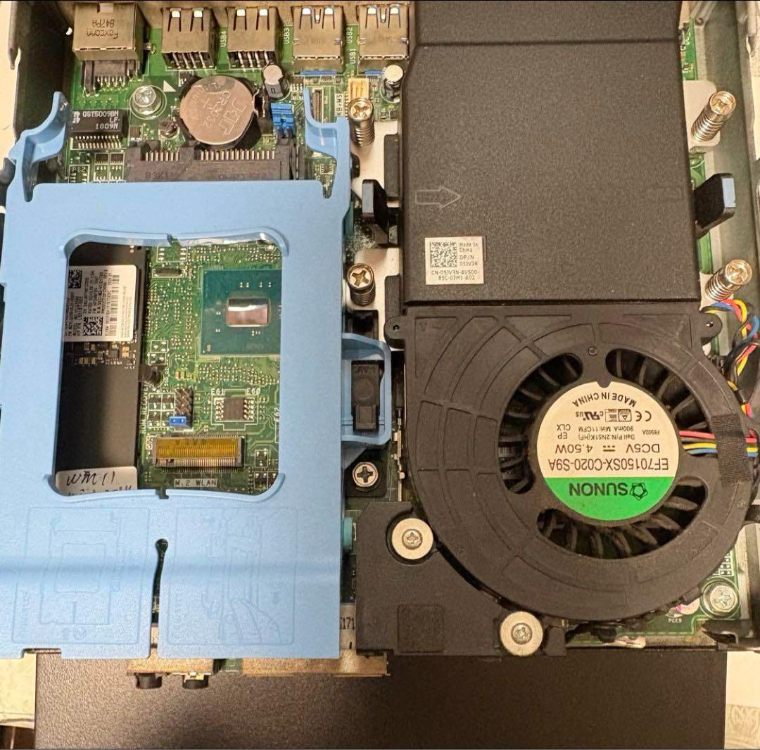 ミニPC Dell 3050 Micro(CASIO WG1)Cel G3900T 8GB