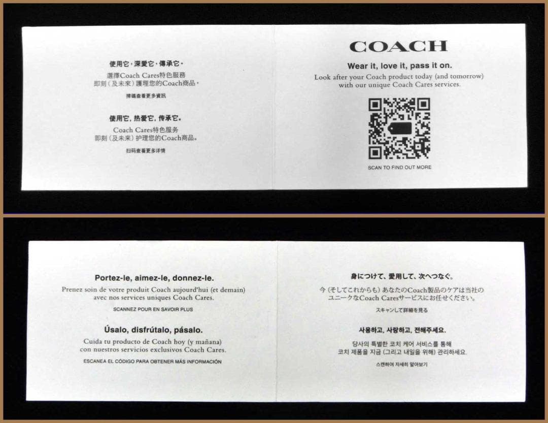 新品コーチCOACHブレストポケットウォレットペブルレザー札入れ黒長財布