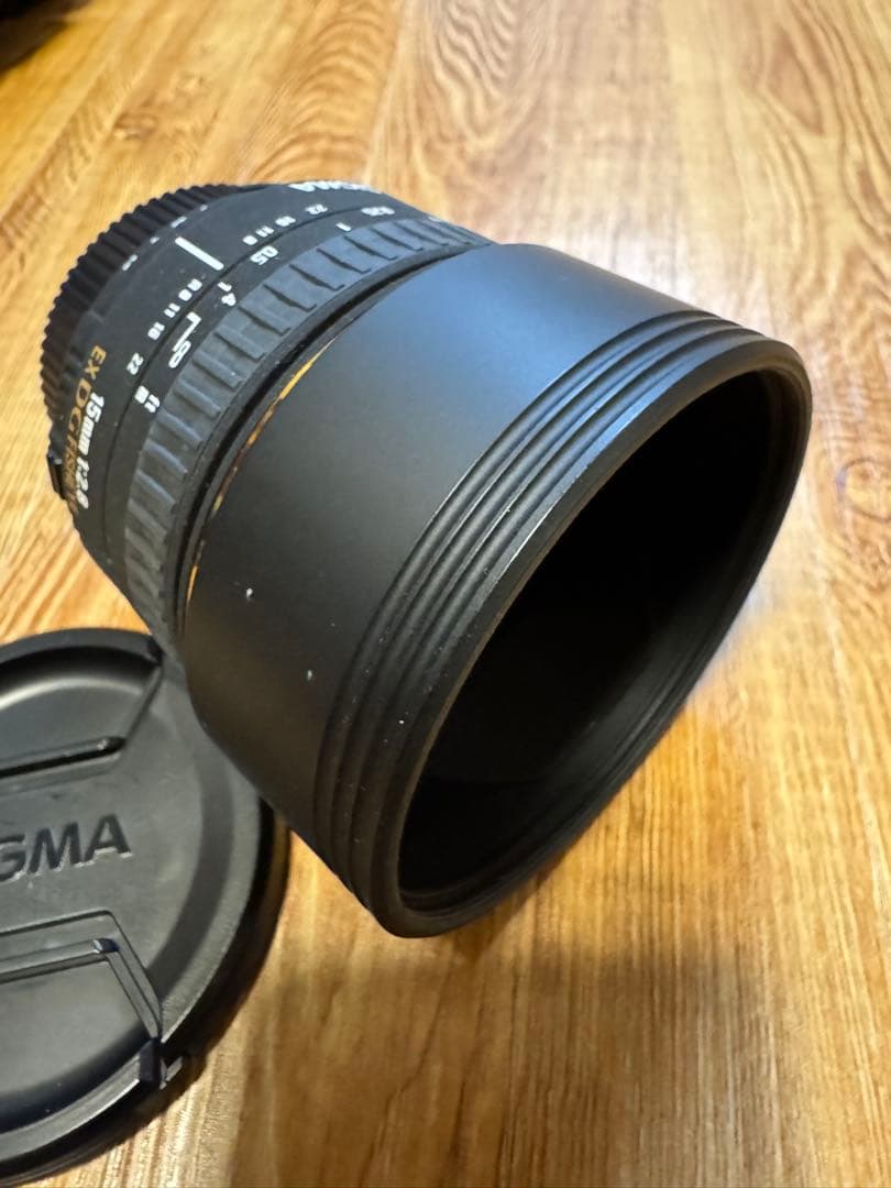 SIGMA 15mm F2.8 EX DG FISHEYE レンズ　nikon