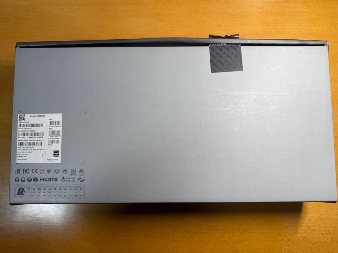 ASUS VivoMini ミニPC キーボード・マウス付き