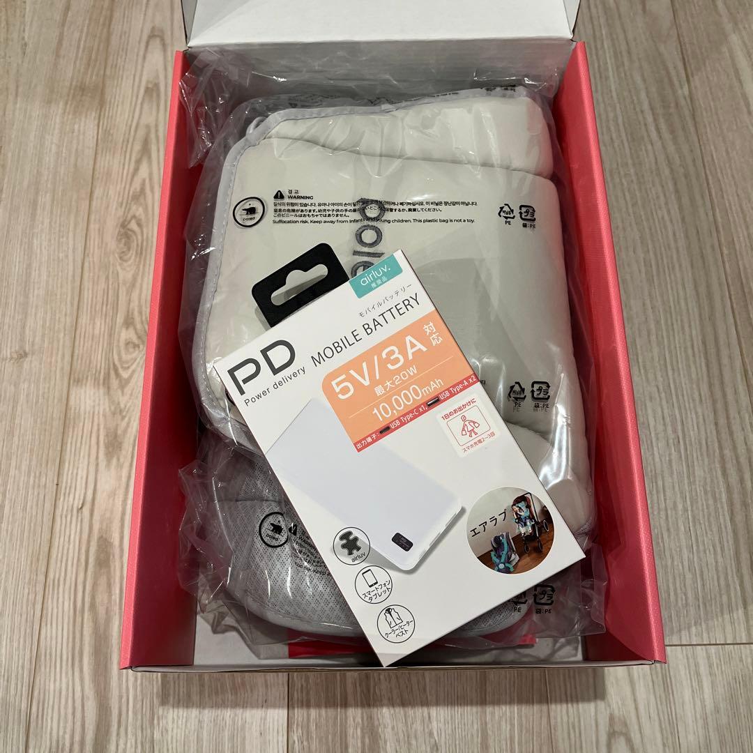 純正モバイルバッテリー付！エアラブ4 ロリポップ　ミルキーウェイ