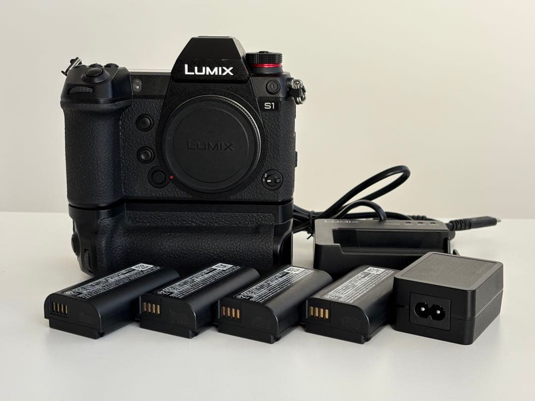 LUMIX S1 ミラーレス一眼カメラ バッテリーグリップ付き