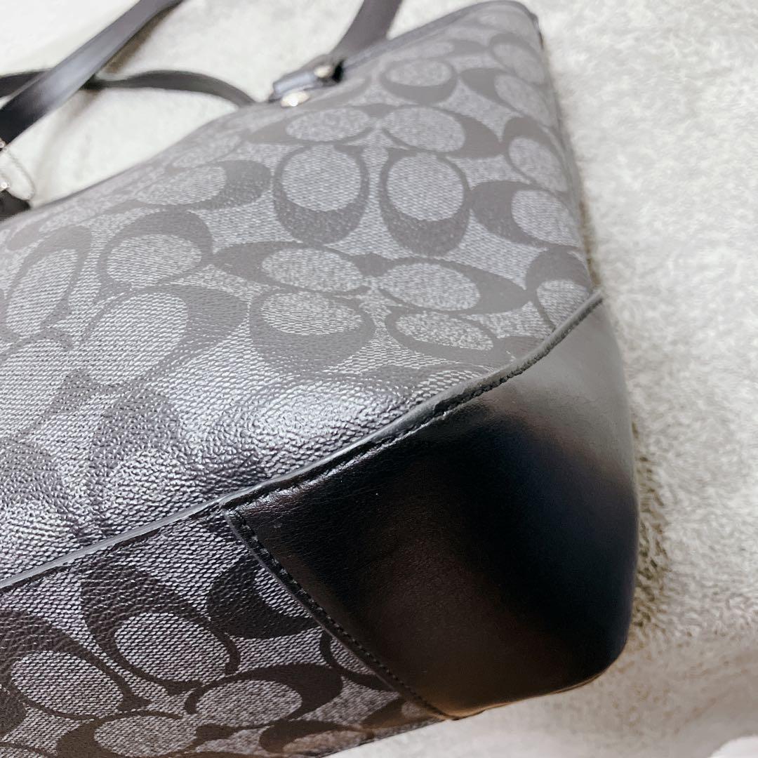 COACHコーチ トートバッグ F58282 シグネチャー ハンドバッグ