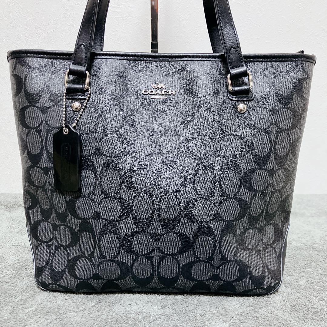COACHコーチ トートバッグ F58282 シグネチャー ハンドバッグ