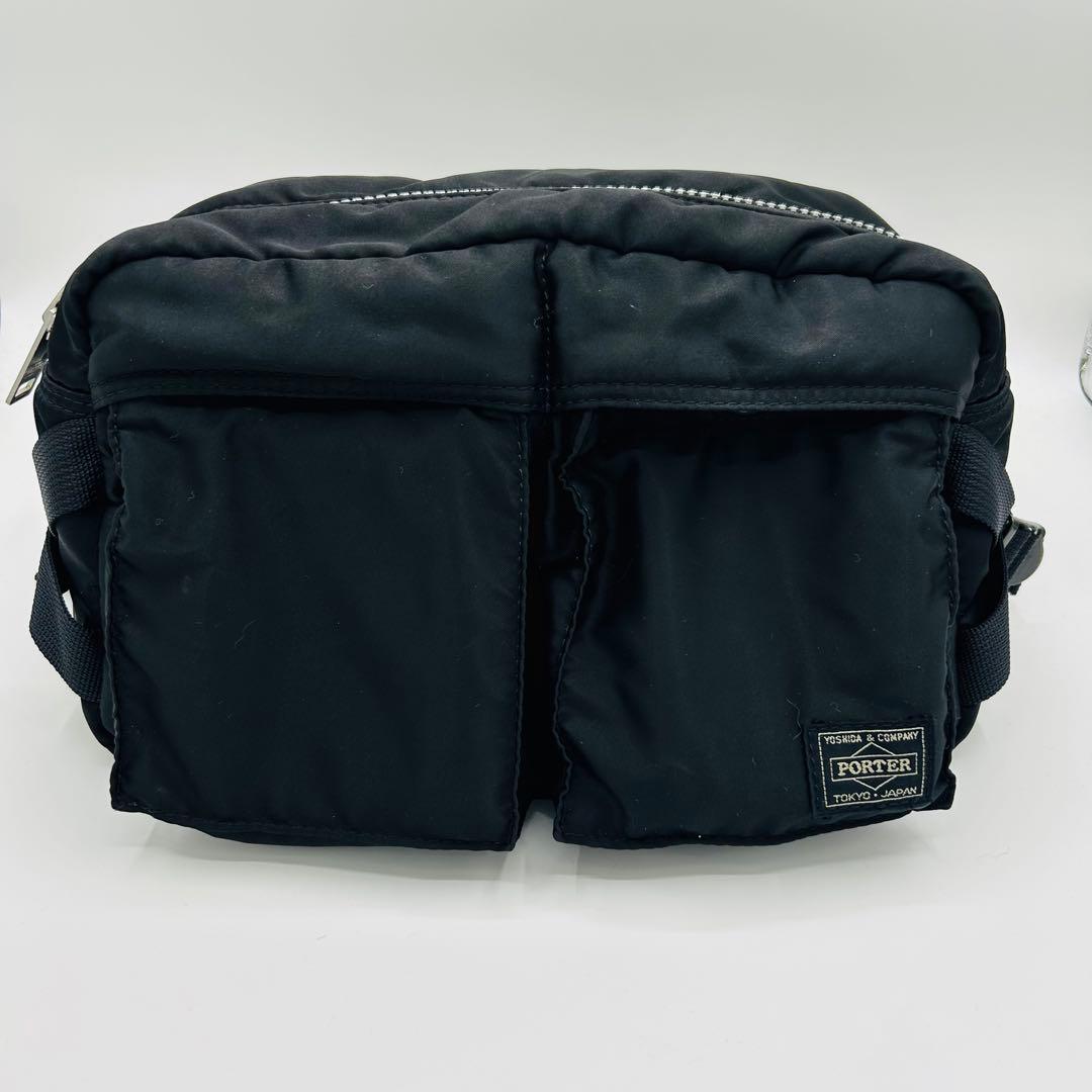 【美品】PORTER ポーター タンカー ウエストバッグ ボディバッグ