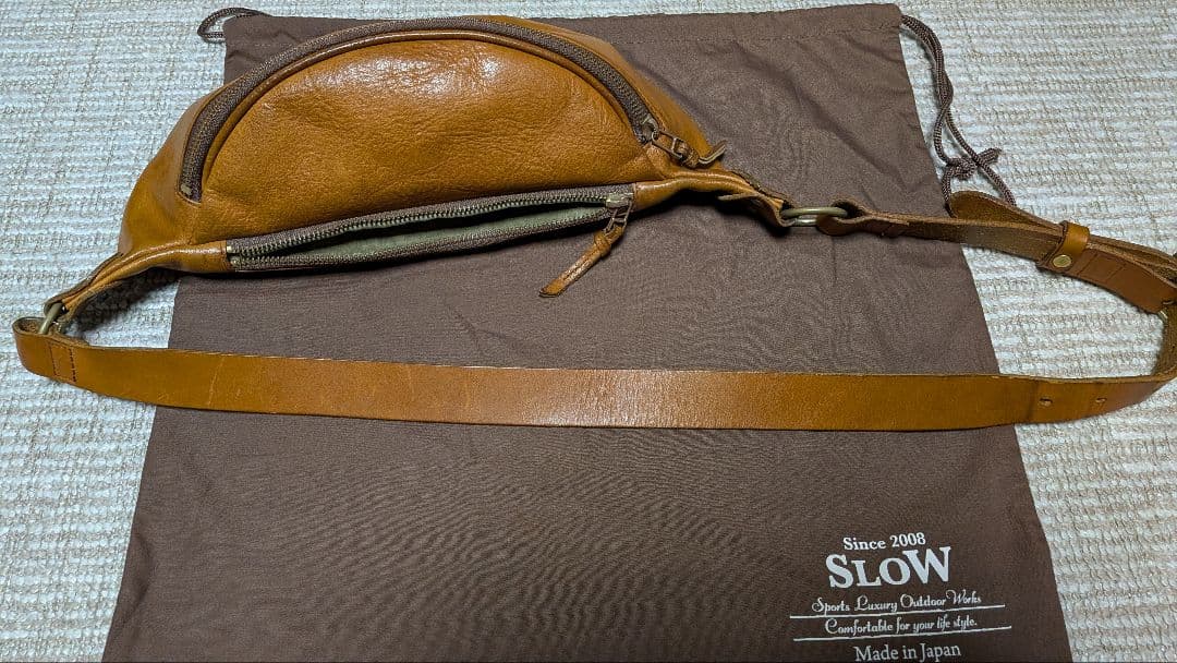 【美品】 SLOW スロウ ボディバッグ Rubono Fanny Pack