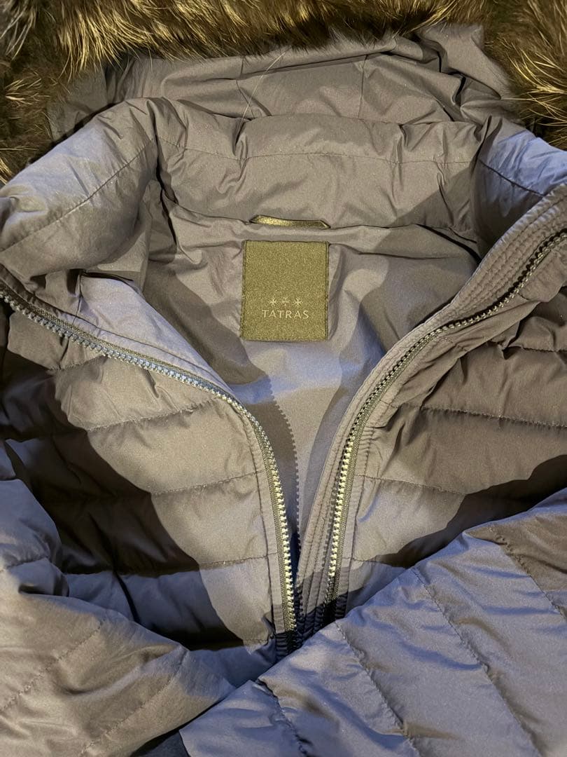 TATRAS VARENAタトラス ヴァレナ ダウンジャケット ショート 紺 L