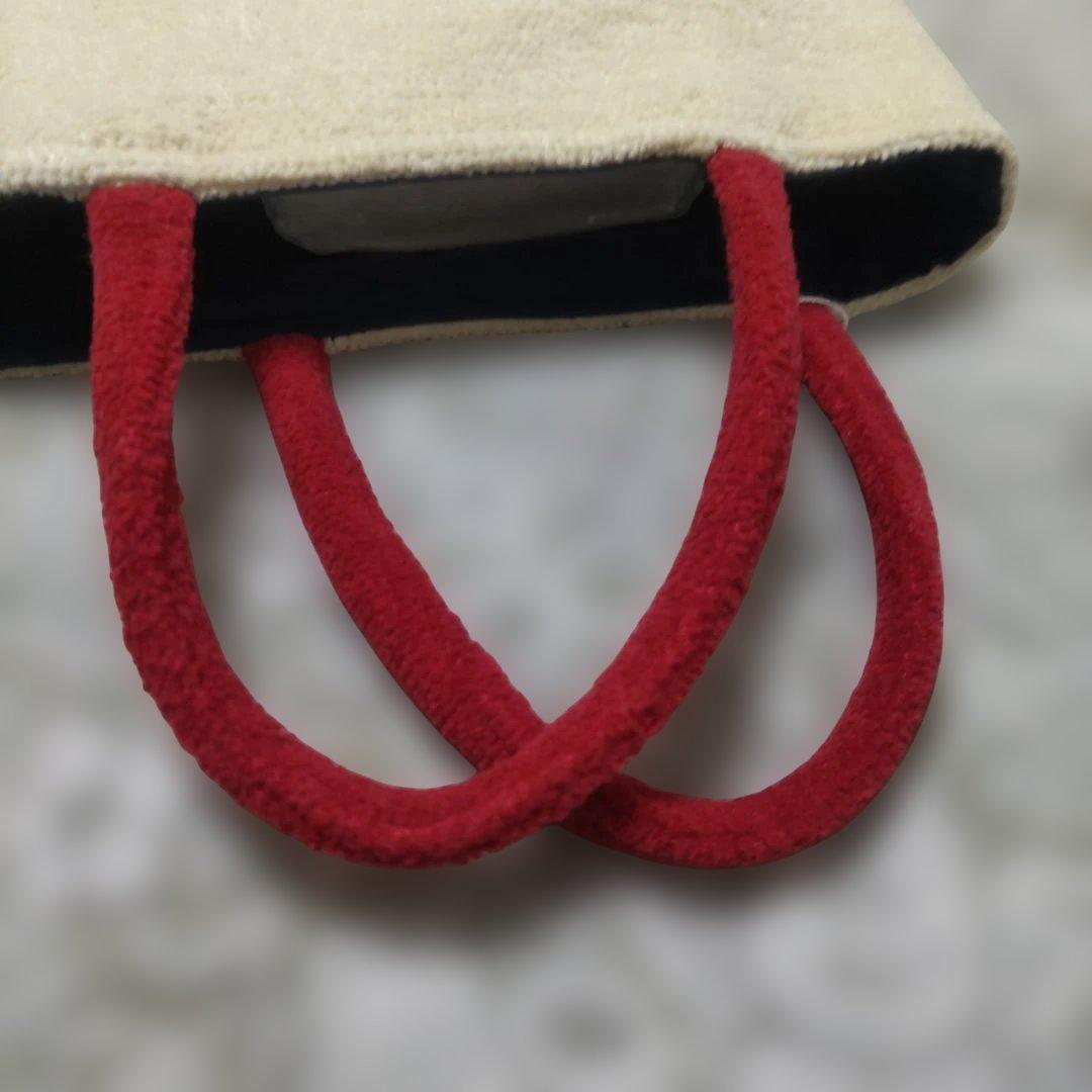 ファミリア シェニール織 バッグ