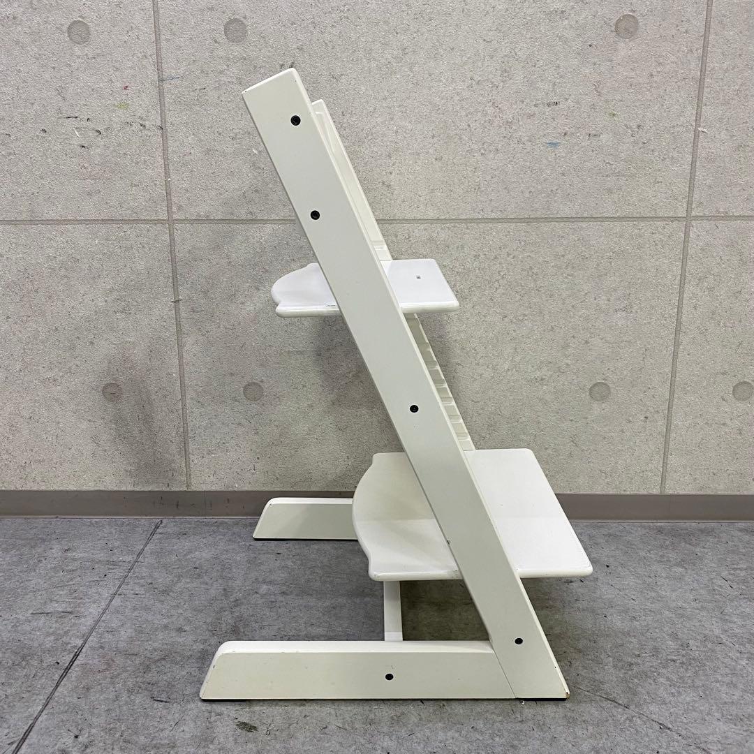 STOKKE トリップトラップ ハイチェア ホワイト ベビーチェア
