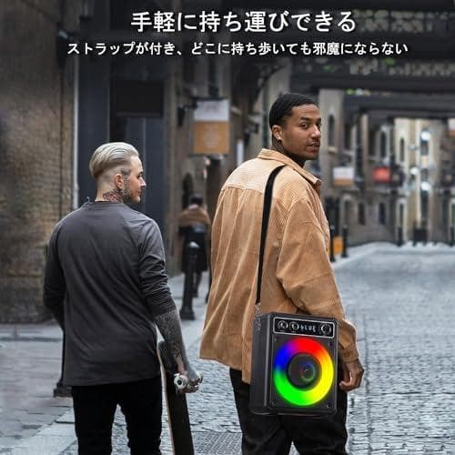 VOSOCO カラオケセット ワイヤレスマイク２本 スピーカーセット 家庭用 p