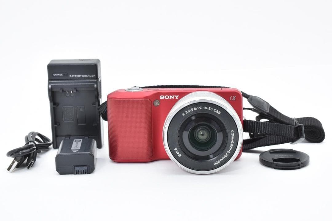 【大人気】 SONY ソニー α NEX-3 レンズキット ミラーレス一眼カメラ