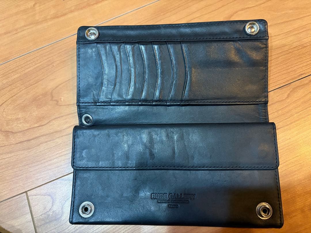 小物 RUDE GALLERY LEATHER LONG WALLET