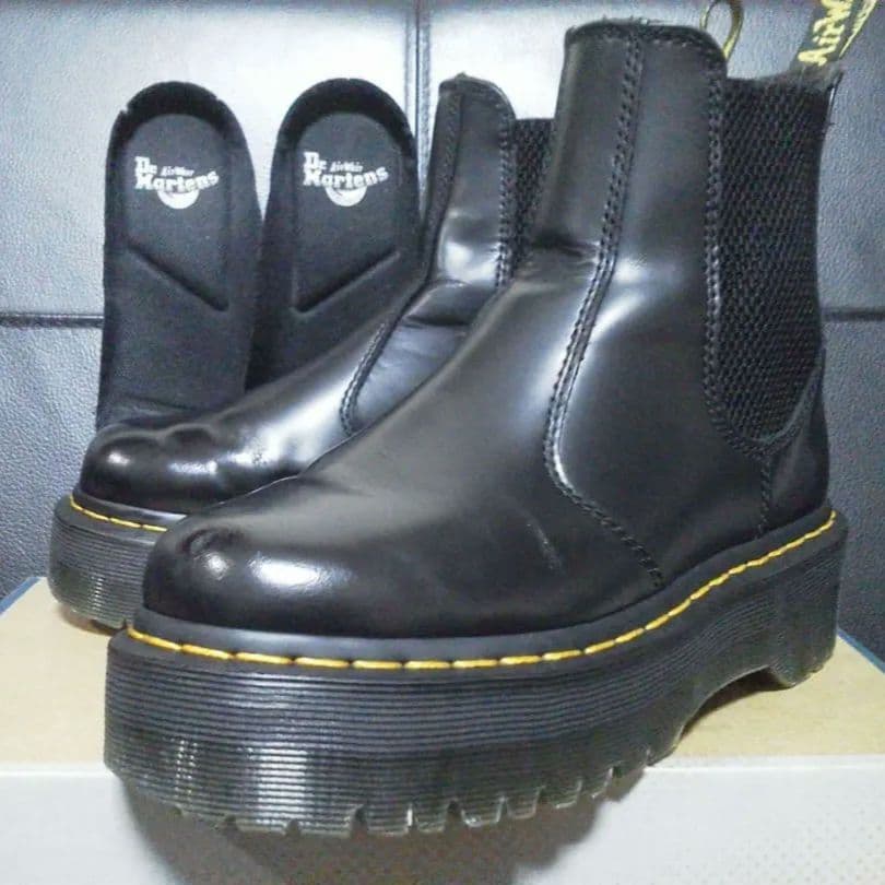 Dr.Martens 2976QUAD UK3 厚底 サイドゴア チェルシー