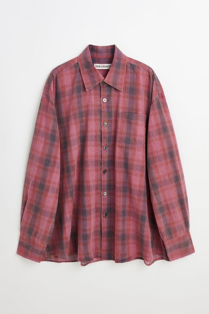 OUR LEGACY BORROWED SHIRT 44 フランネル シャツ