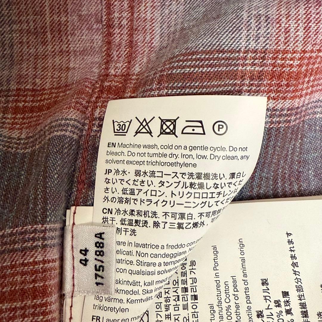 OUR LEGACY BORROWED SHIRT 44 フランネル シャツ