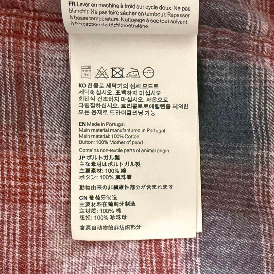 OUR LEGACY BORROWED SHIRT 44 フランネル シャツ