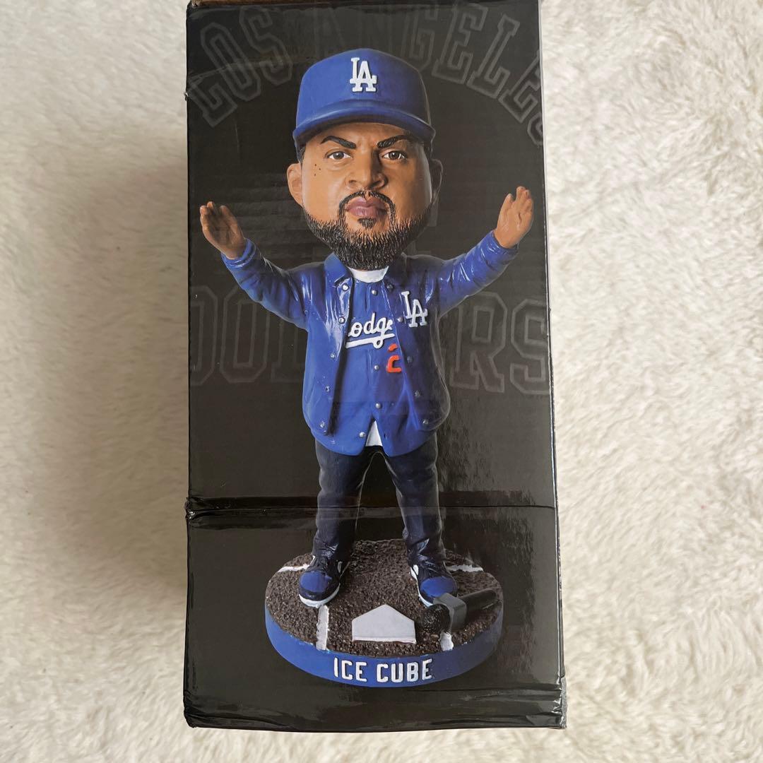 Dodgers Ice Cube ボブルヘッドフィギュア