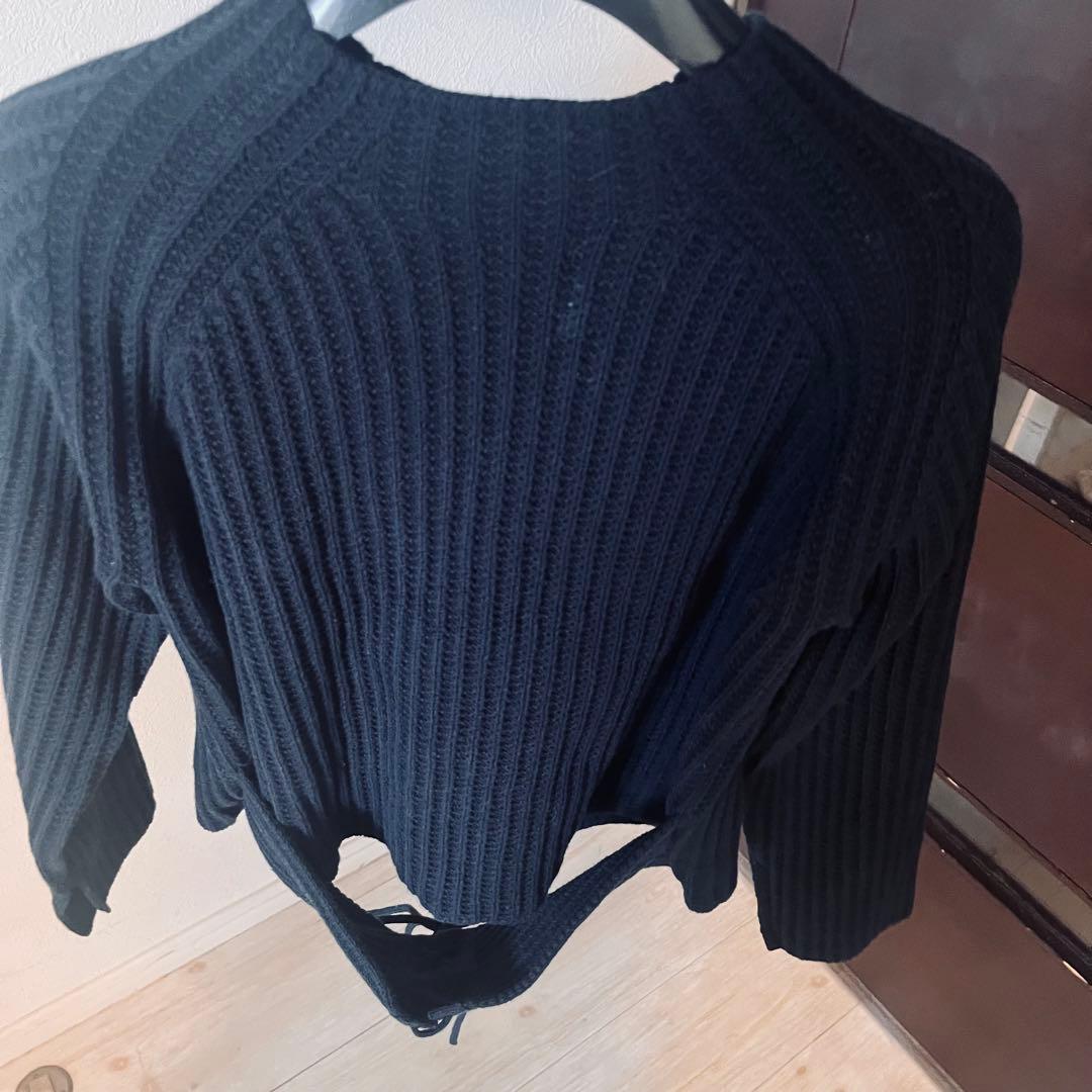 新品☆ ANAYI バックレースアップ プルオーバー/セオリー、23区、ロペ