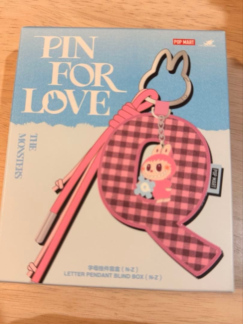 ラブブ イニシャル チャーム セット