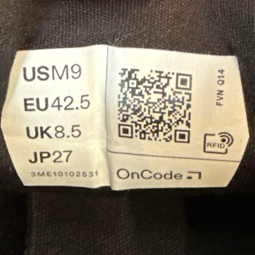 【良品•27cm】オン　クラウドティルト ホワイト