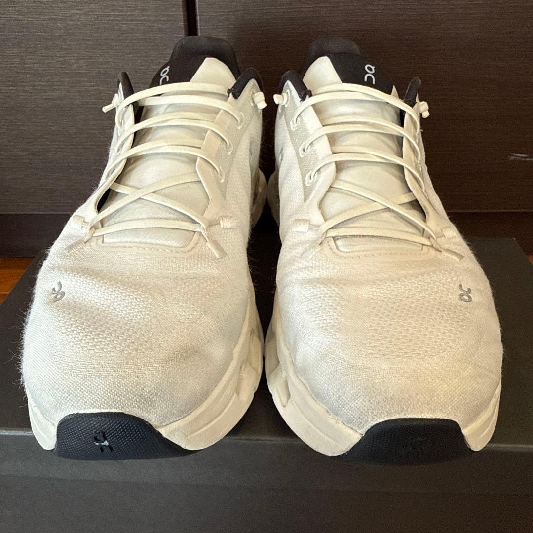 【良品•27cm】オン　クラウドティルト ホワイト