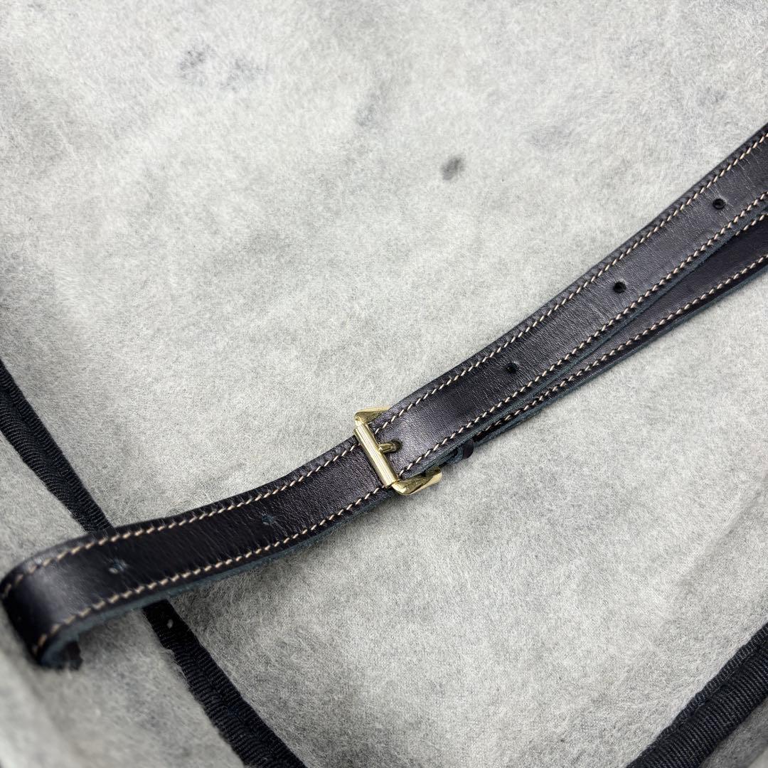 ✨極美品✨GUCCI シェリーライン GG 黒 ブラック ボストンバッグ レザー