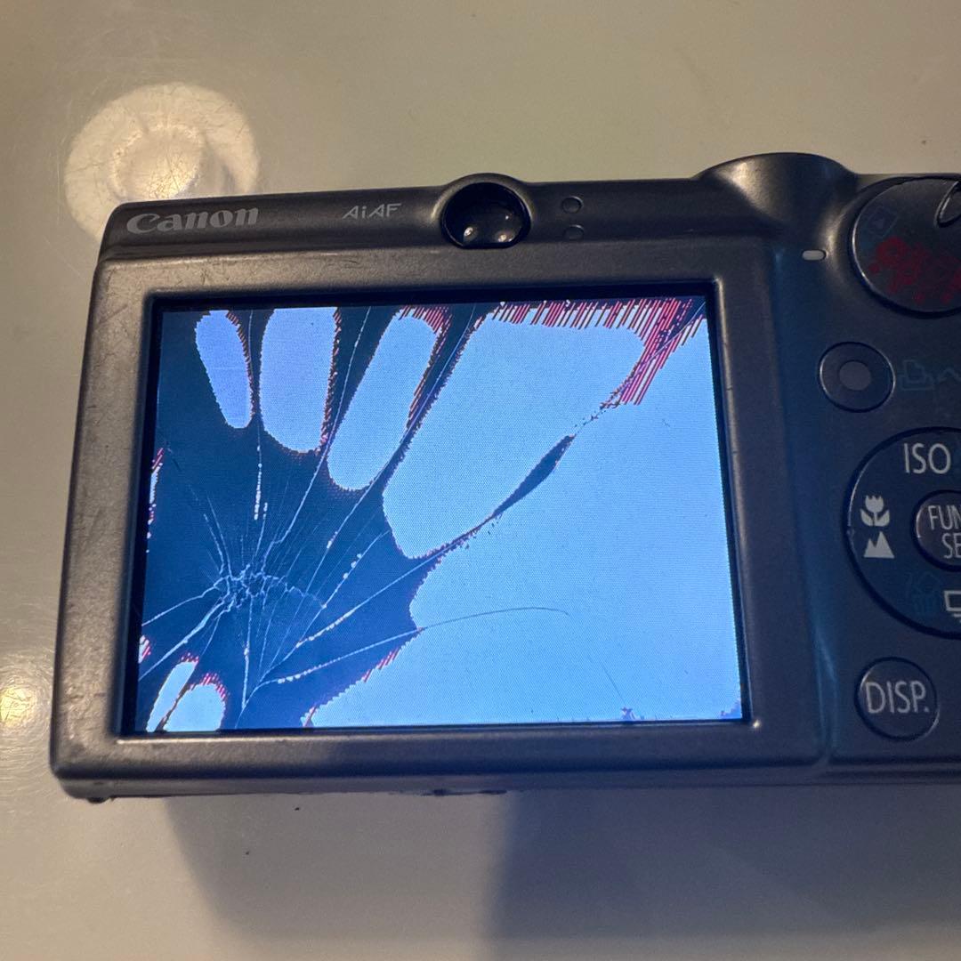 Canon IXY digital 900is モニター故障　撮影可能