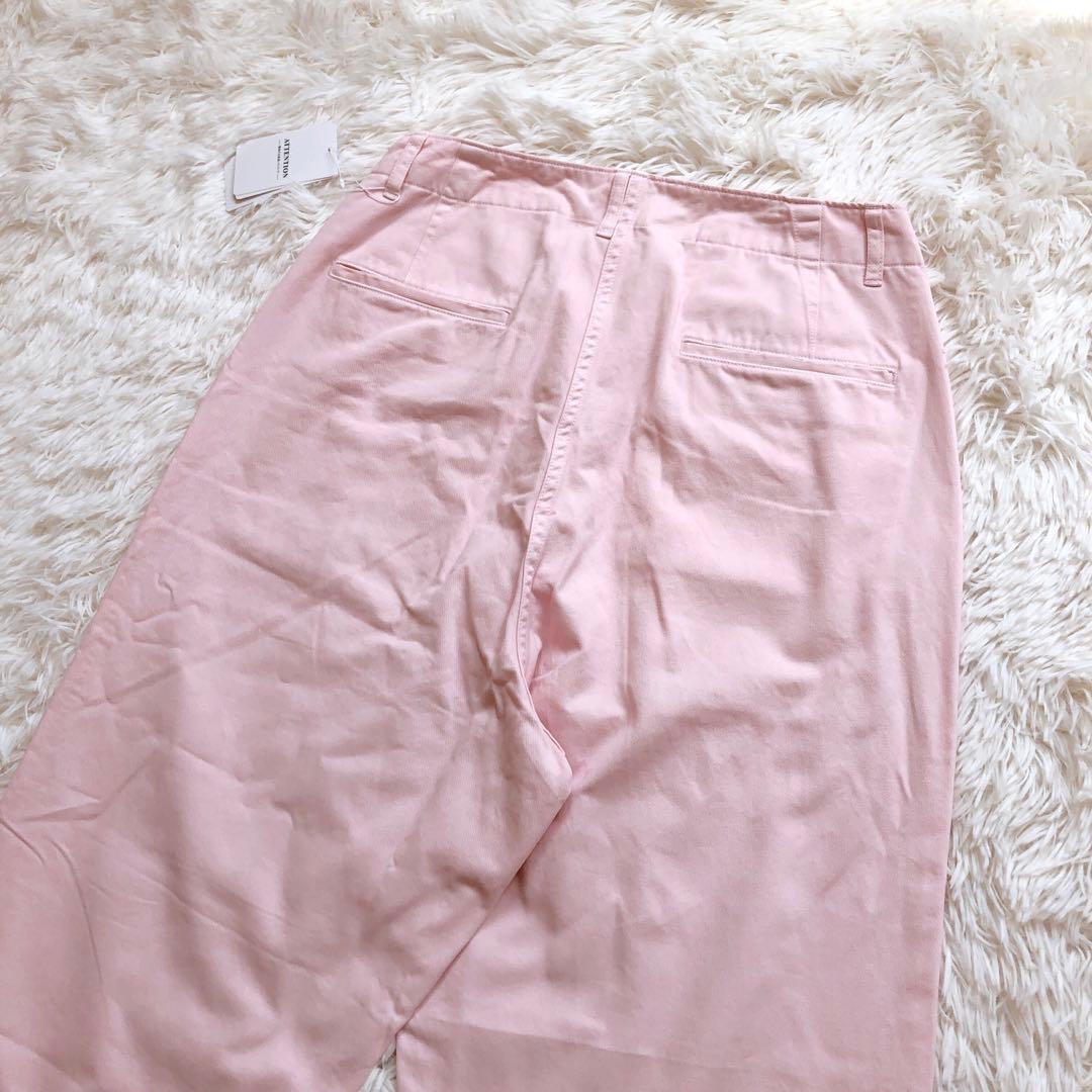 ✨完売品2024モデル✨スピックアンドスパン チノワイドパンツ　希少40サイズ