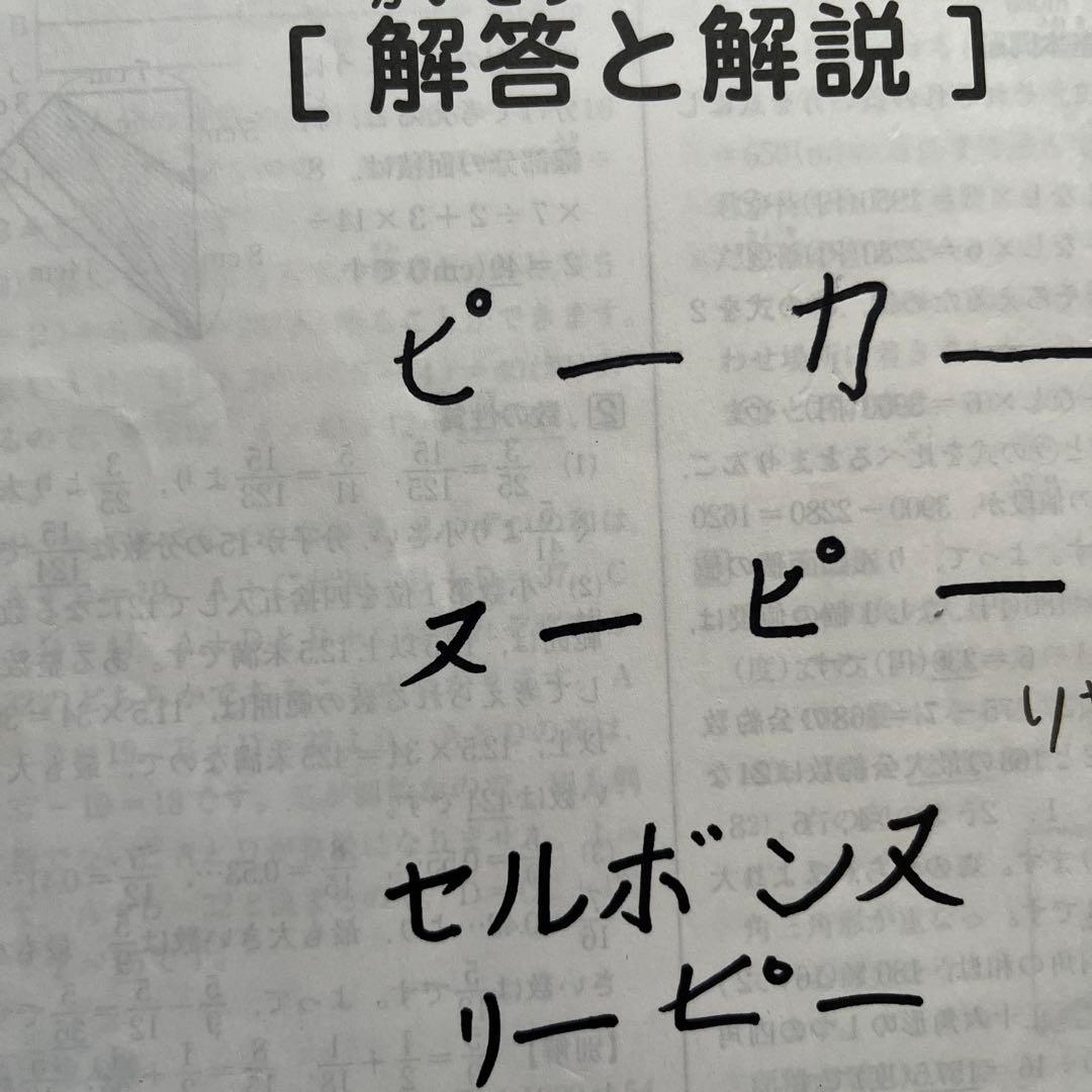 ララ　志望校診断サピックスオープン、実力診断入室組み分けテスト等まとめ売り