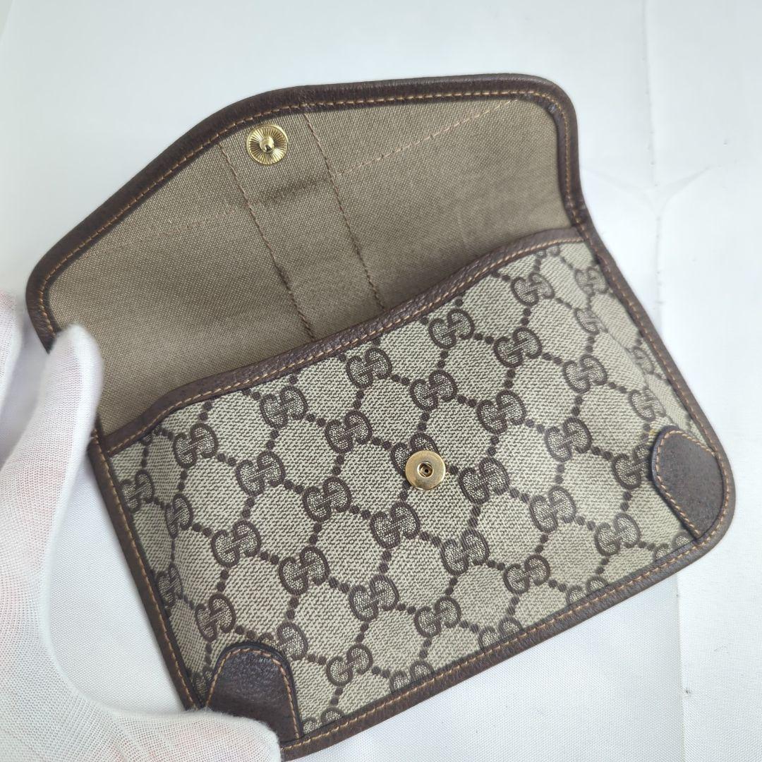 【新品級】GUCCI グッチ シェリーライン GG柄 ポーチ