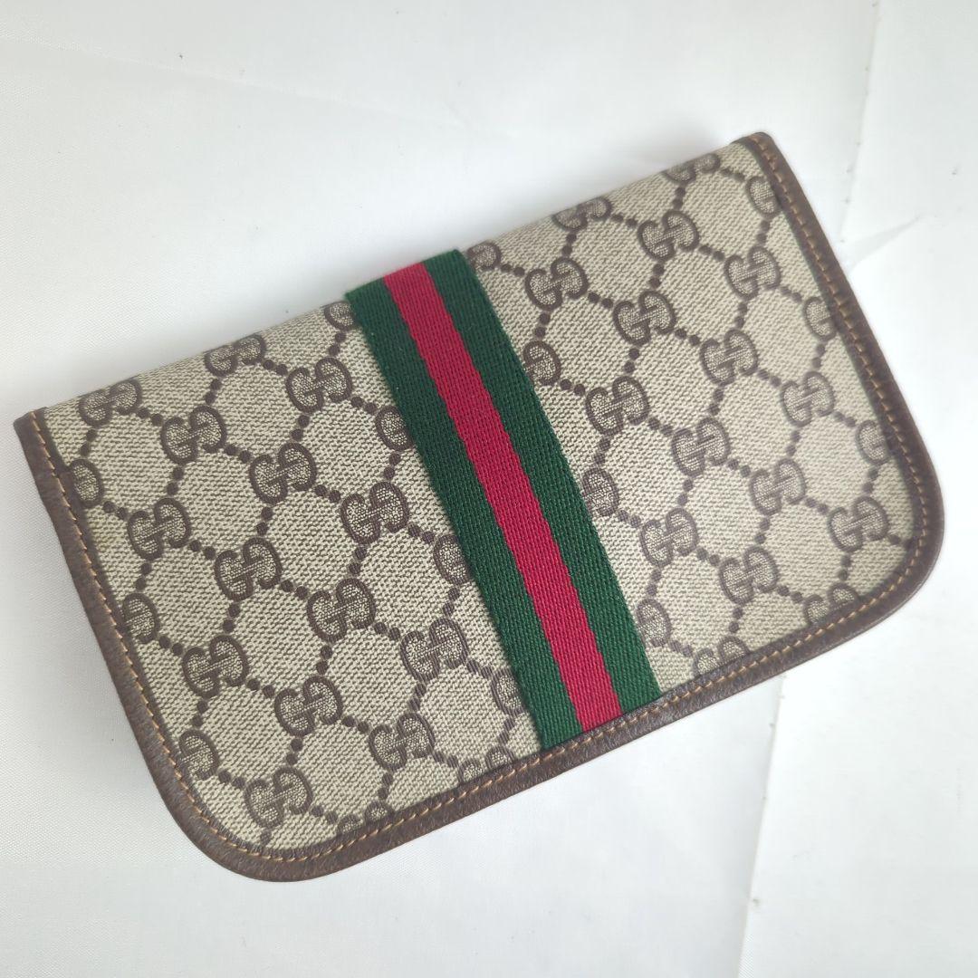 【新品級】GUCCI グッチ シェリーライン GG柄 ポーチ