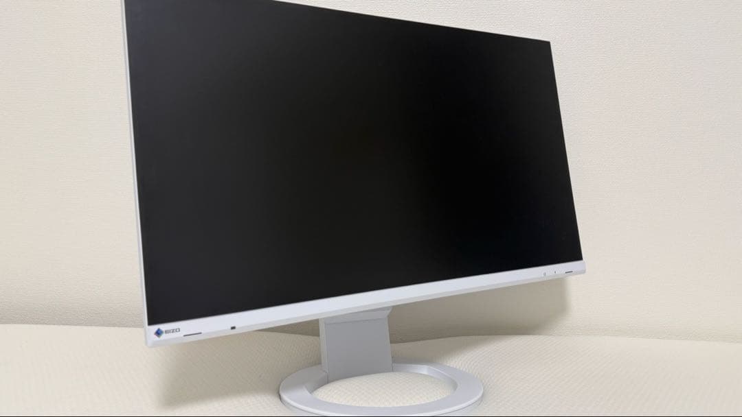 EIZO EV2480 ホワイト　電源ケーブル＋HDMI/タイプCケーブル