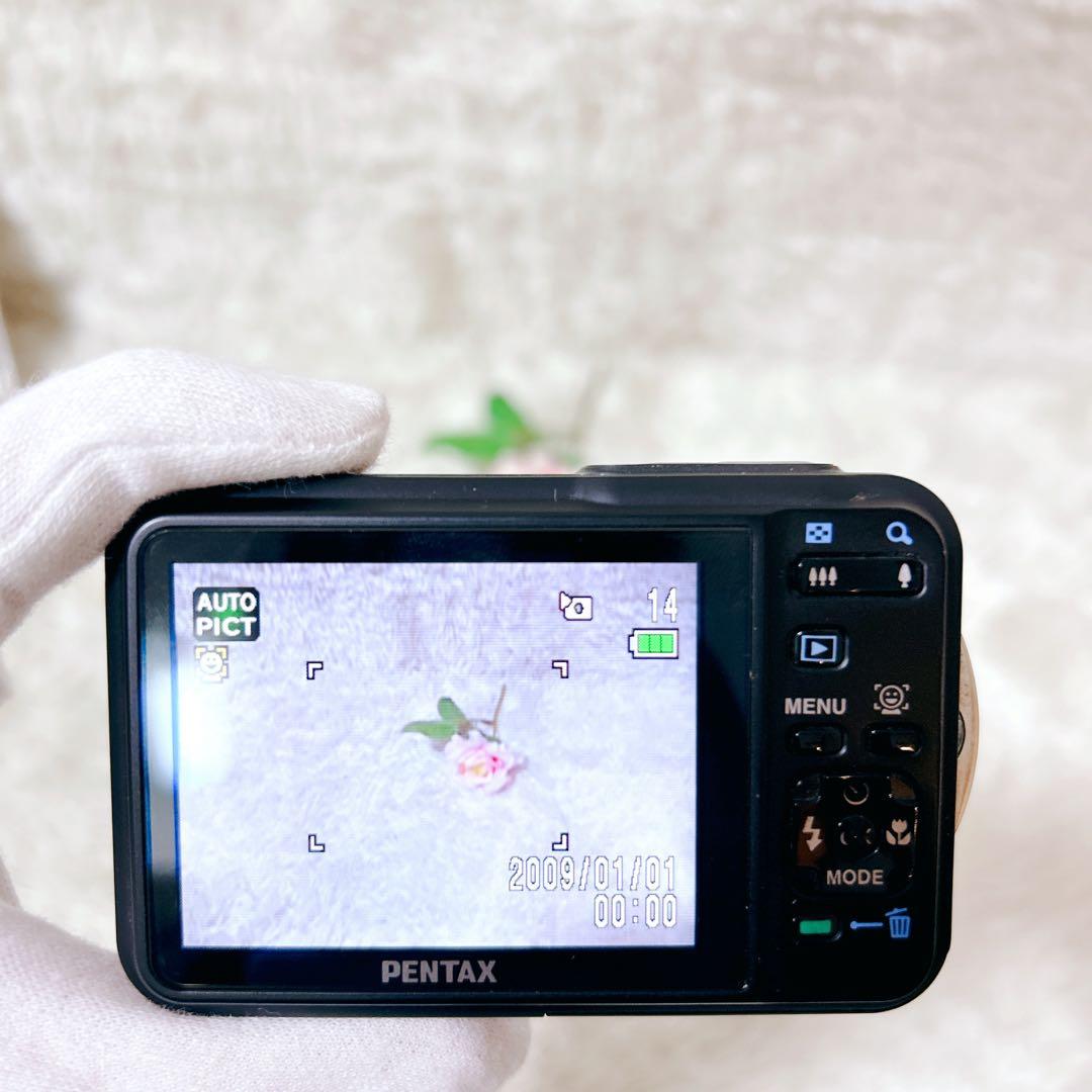 未使用級　動作確認　PENTAX オプティオ　ws80防水カメラ