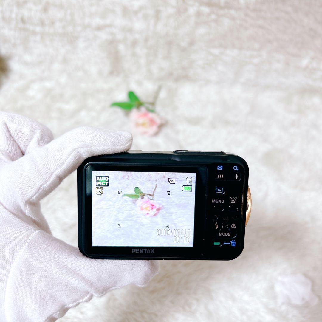 未使用級　動作確認　PENTAX オプティオ　ws80防水カメラ