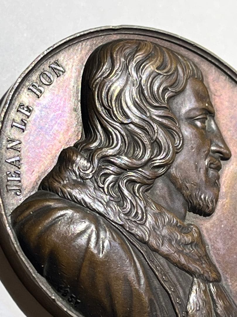 フランス　ジャン・ル・ボン メダル 1837年