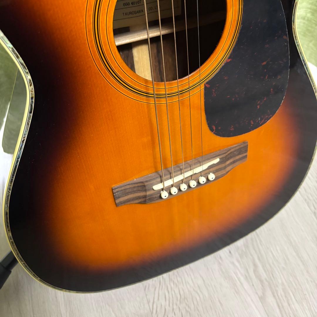 美品　ハードケース付き　STAFFORD SF-300F-BS ギター