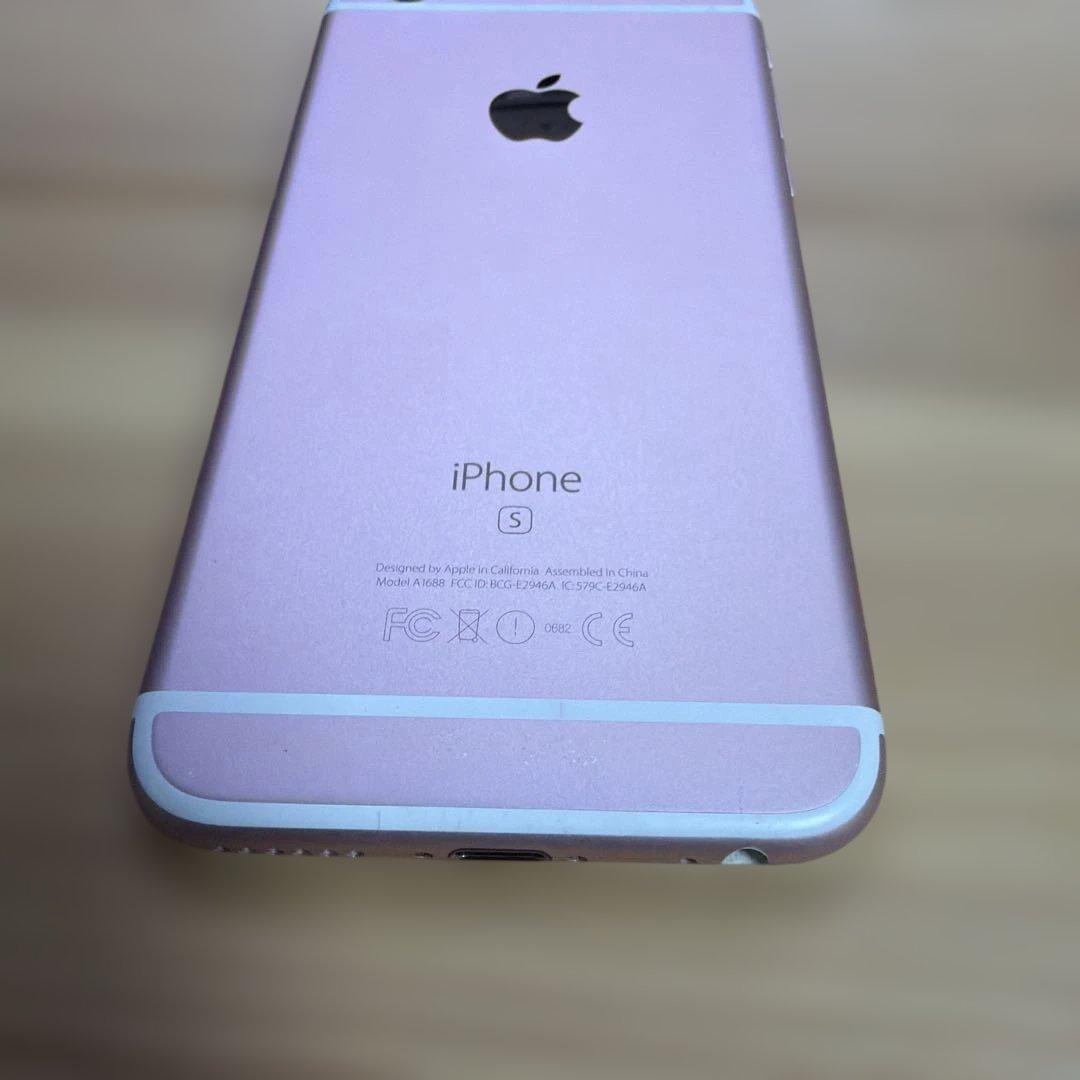 iPhone6s 128GB ローズゴールド　NKQW2J/A バッテリー86%