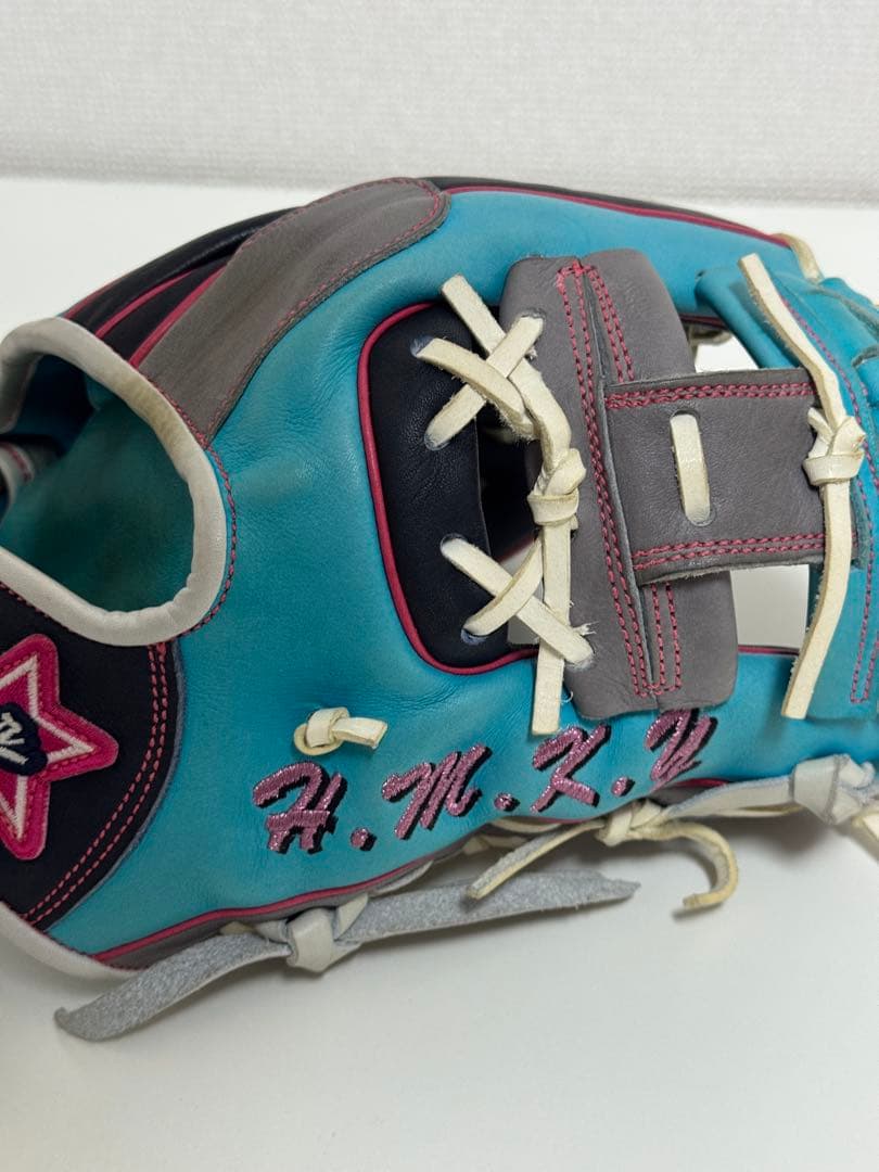 ぴ*ま様 Slugger 久保田スラッガー　オーダー　軟式グローブ　良型　内野手