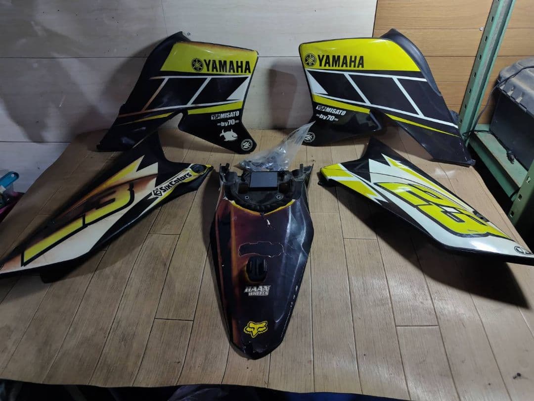 WR250X/WR250R 社外外装セット　グラフィックデカール　カウルセット