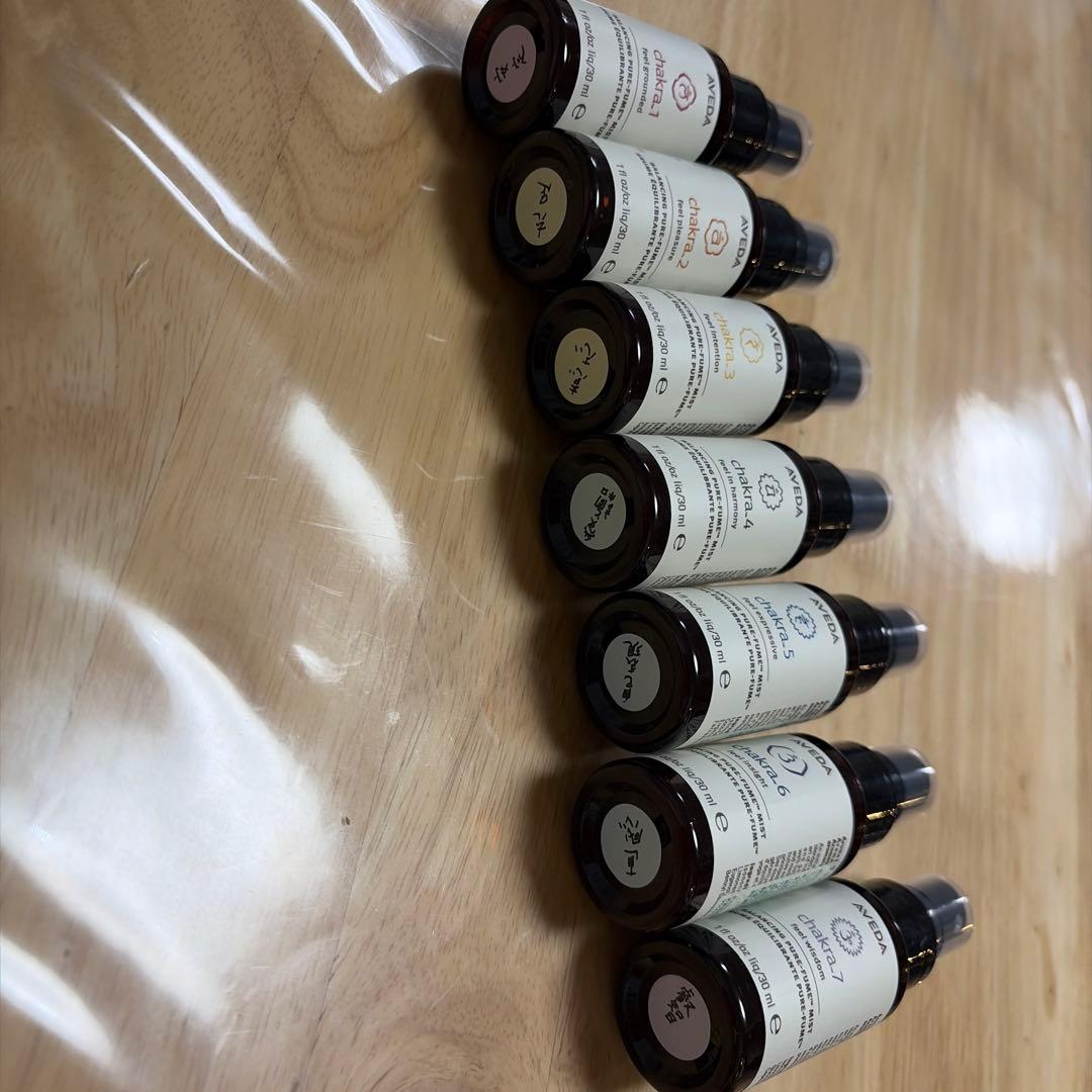AVEDA ミニチャクラセット 30mL×7本
