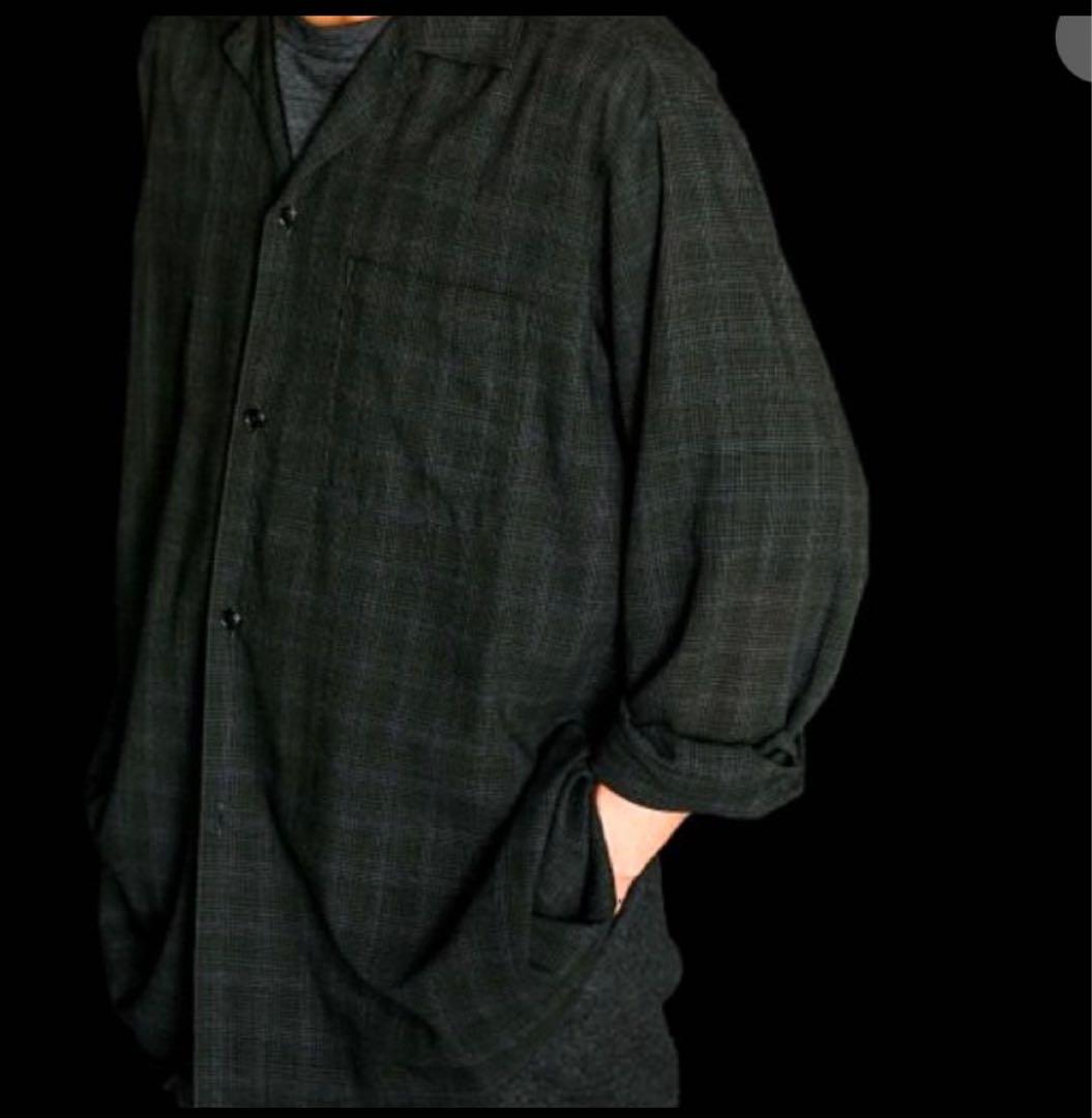 MAATEE&SONS 24AW強撚RAYON COLLAR SHIRTS 3