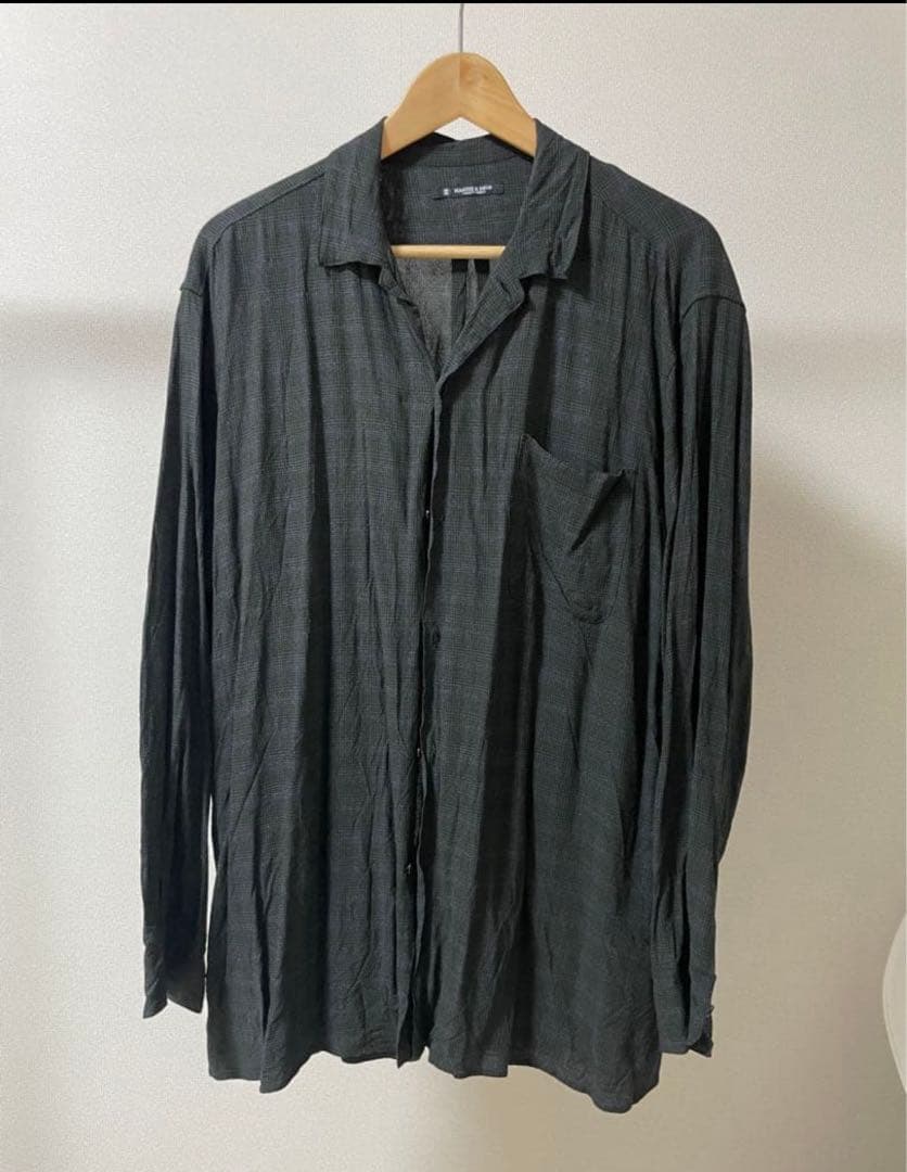 MAATEE&SONS 24AW強撚RAYON COLLAR SHIRTS 3