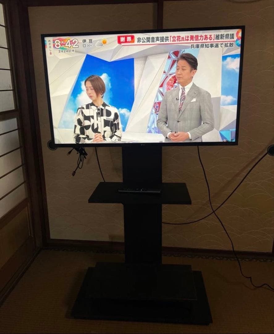 スマート液晶テレビ 本体 リモコン付き